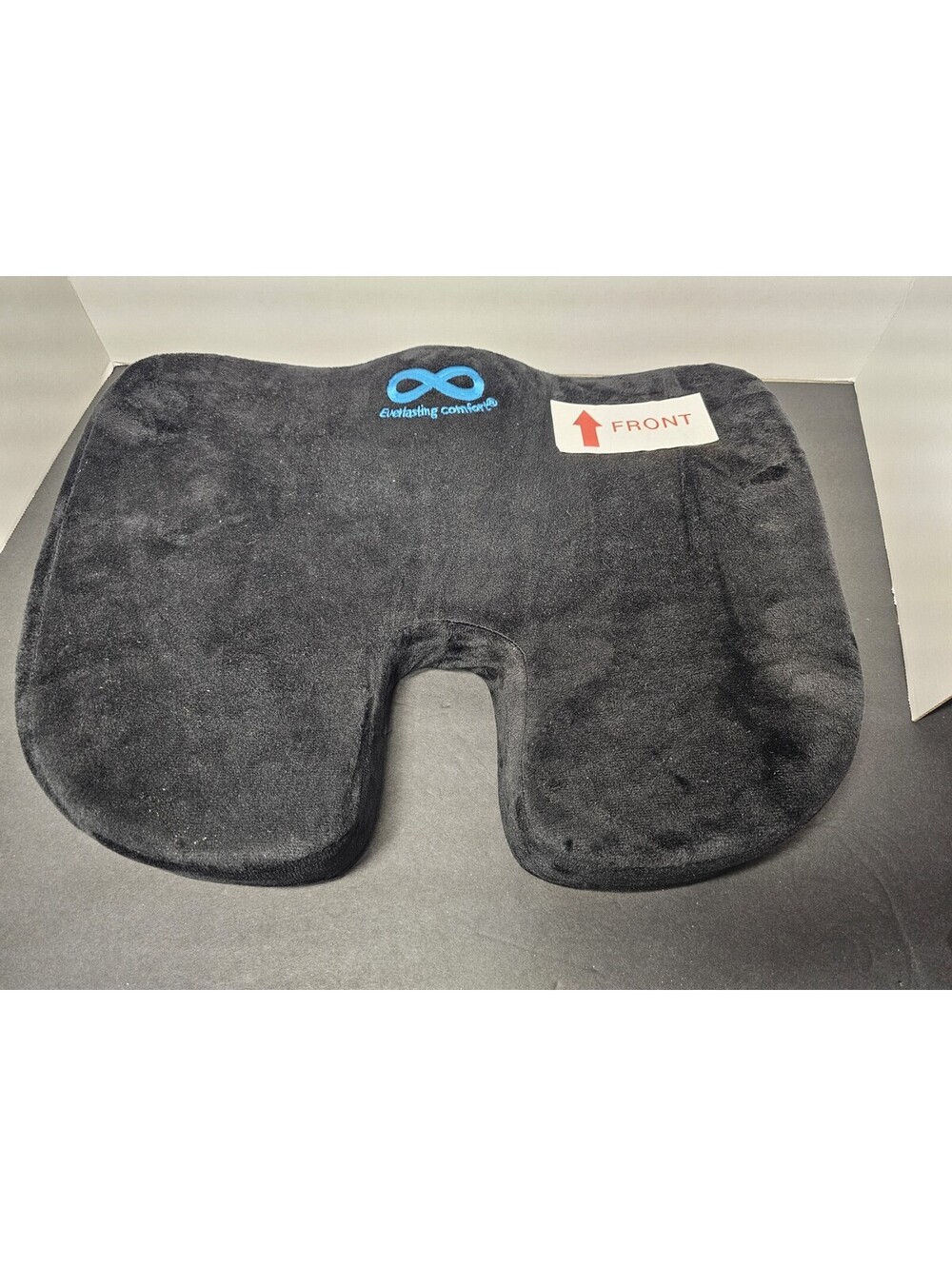 Everlasting Comfort Memory Foam Ergonomic Seat Cushion, Black